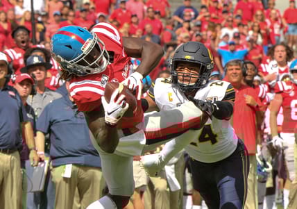 NCAA Football: California at Mississippi