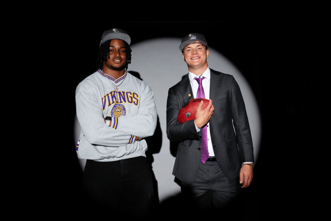 J.J. McCarthy & Dallas Turner, Minnesota Vikings
