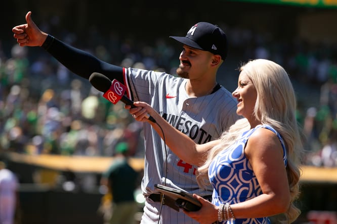 MLB: Minnesota Twins at Oakland Athletics