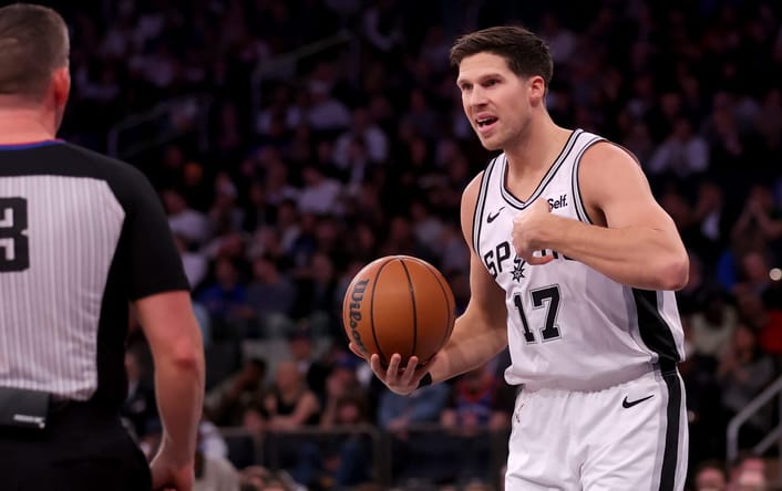NBA: San Antonio Spurs at New York Knicks