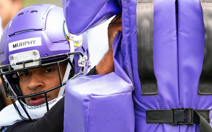 Gabriel Murphy, Minnesota Vikings training camp