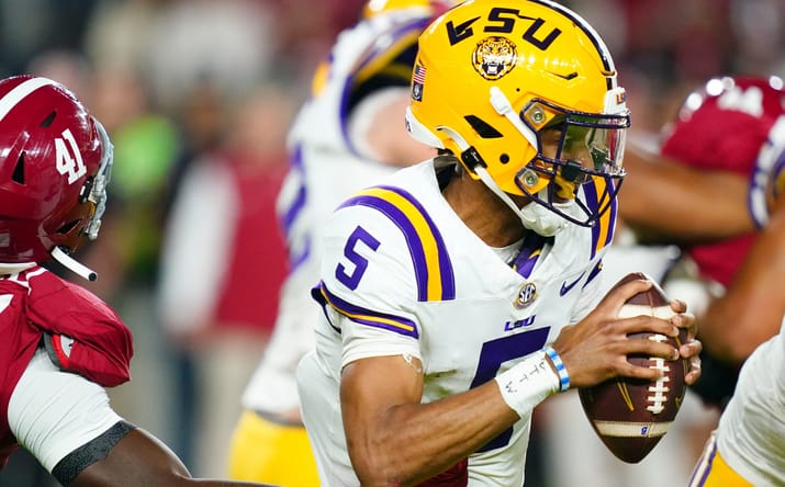 jayden daniels minnesota vikings rumors