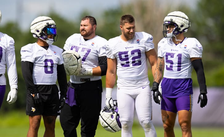 Blake Cashman, Ivan Pace Jr - Minnesota Vikings