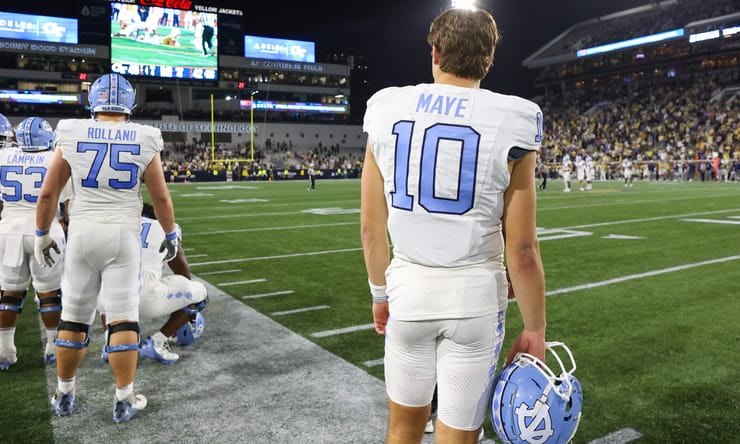 drake maye minnesota vikings draft rumors