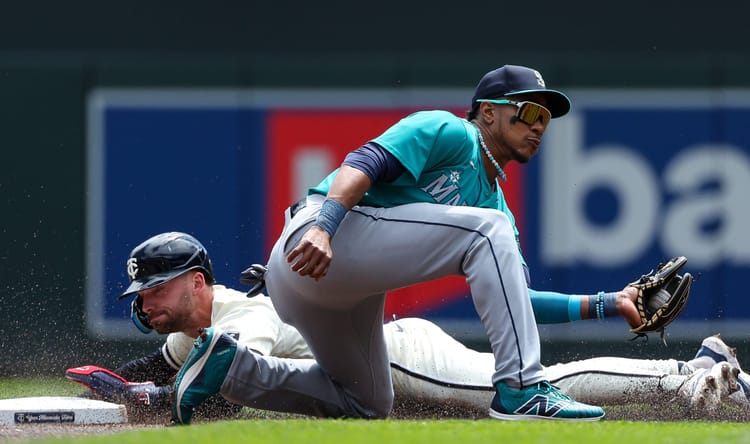 Jorge Polanco, Seattle Mariners at Minnesota Twins