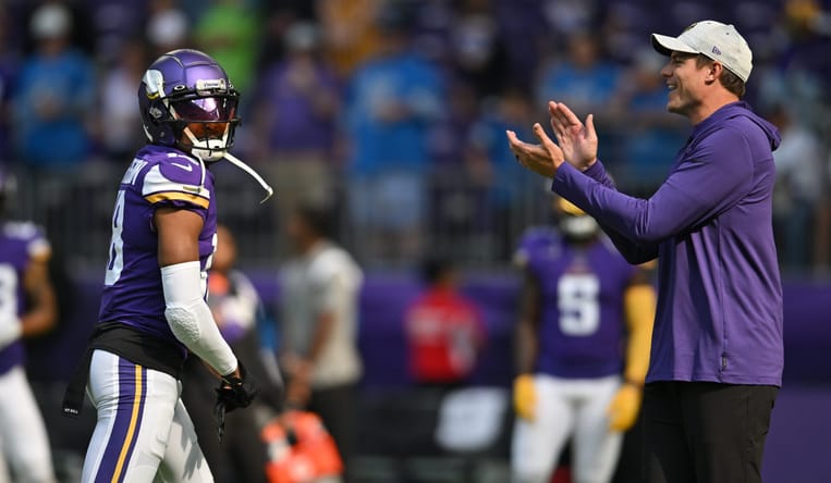 Kevin O'Connell, Justin Jefferson, Minnesota Vikings