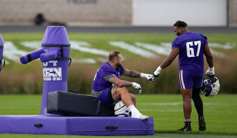 Dalton Risner, Ed Ingram - Minnesota Vikings