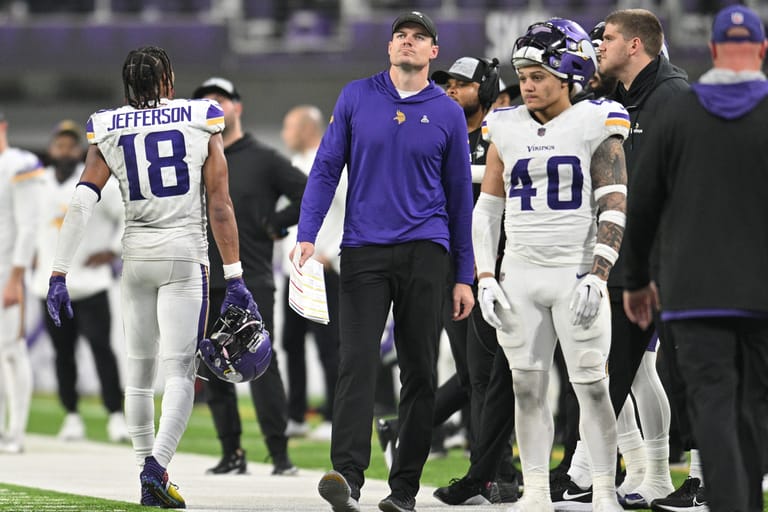 justin jefferson minnesota vikings miss kirk cousins