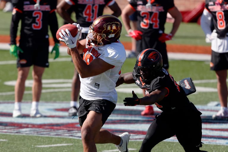 tight end brevyn spann-ford reese's senior bowl 2024 minnesota gophers