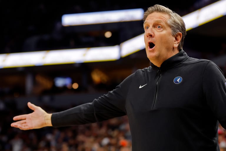 chris finch shocked face minnesota timberwolves