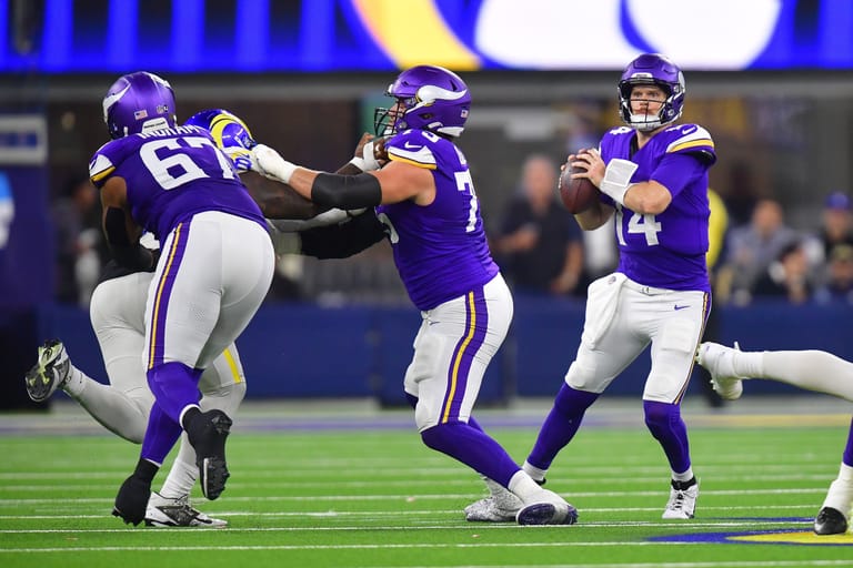 Sam Darnold - Minnesota Vikings at Los Angeles Rams