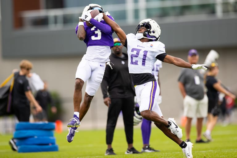 Akayleb Evans, Jordan Addison - Minnesota Vikings
