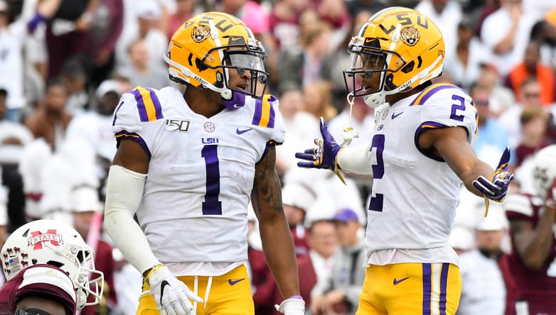 Justin Jefferson, Ja'Marr Chase : Louisiana State at Mississippi State