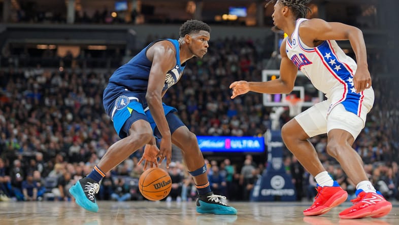 NBA: Philadelphia 76ers at Minnesota Timberwolves