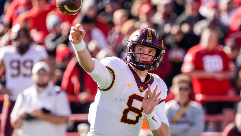 Minnesota vs Nebraska gopher football athan kaliakmanis