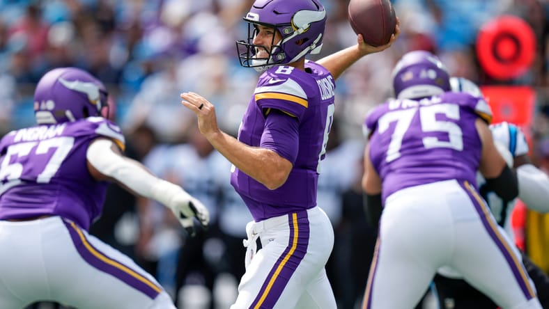 NFL Minnesota Vikings offensive line grades rankings 2023