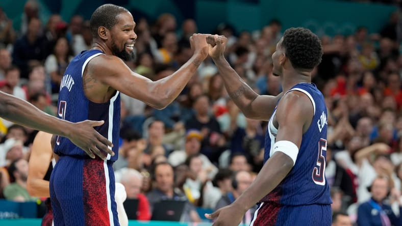 Anthony Edwards, Kevin Durant