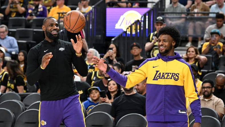 LeBron James, Bronny James