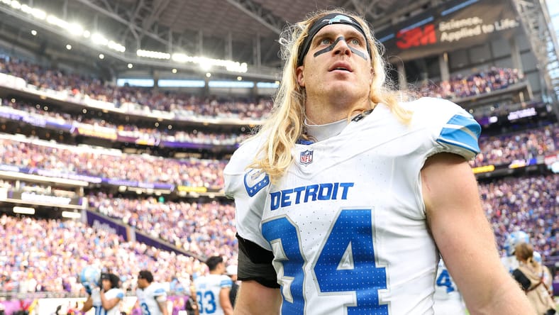 Alex Anzalone - Minnesota Vikings vs Detroit Lions