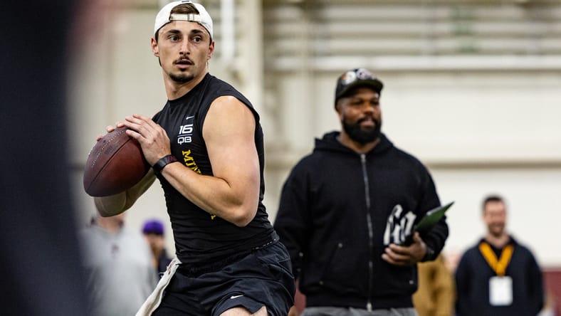Max Brosmer - Minnesota Gophers football 2025 Pro Day