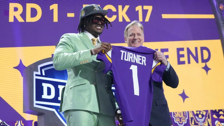Minnesota Vikings 1st round pick, Dallas Turner - NFL Draft