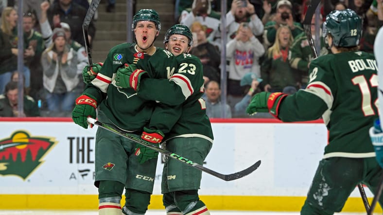 Marco Rossi, Joel Eriksson Ek - Minnesota Wild