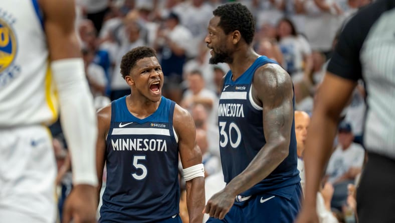Anthony Edwards, Julius Randle, Minnesota Timberwolves