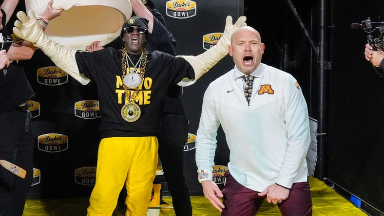Minnesota Gophers head coach PJ Fleck