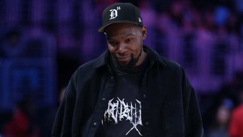 Kevin Durant attends WNBA game amid Minnesota Timberwolves + Phoenix Suns trade rumors - 2025 NBA offseason