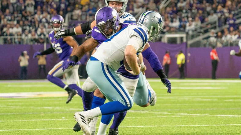 Everson Griffen - Dallas Cowboys at Minnesota Vikings