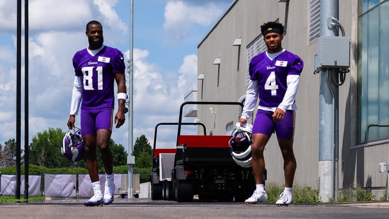 Rondale Moore, Lucky Jackson - Minnesota Vikings training camp 2025