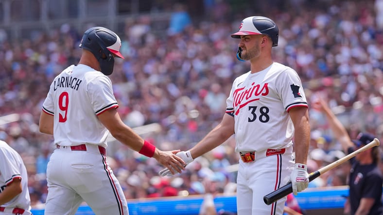 Trevor Larnach, Matt Wallner, Minnesota Twins
