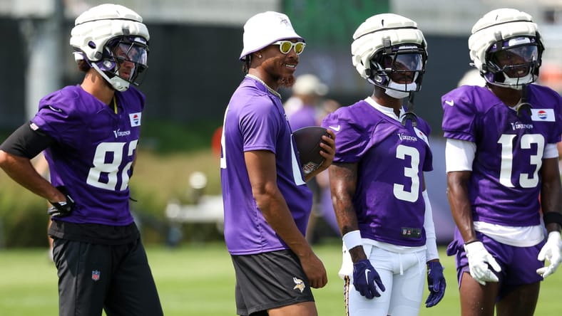 Justin Jefferson : Minnesota Vikings Training Camp