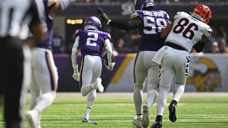 Isaiah Rodgers : Cincinnati Bengals at Minnesota Vikings