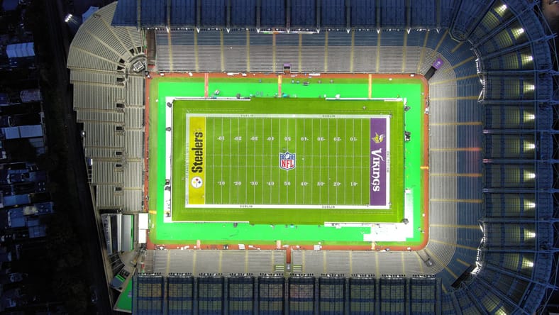 Minnesota Vikings vs Pittsburgh Steelers - NFL - Croke Park Views