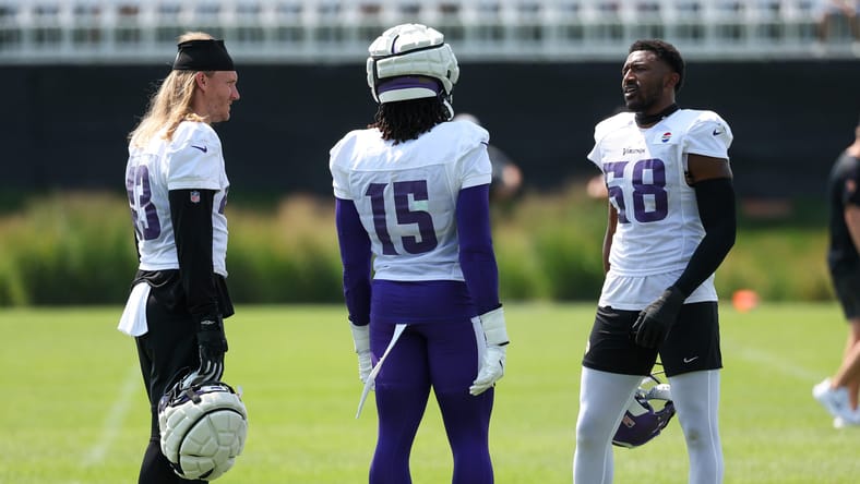 Andrew Van Ginkel, Jonathan Greenard - Minnesota Vikings Training Camp
