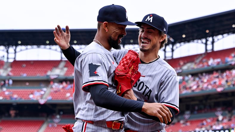 Byron Buxton and Joe Ryan - Minnesota Twins