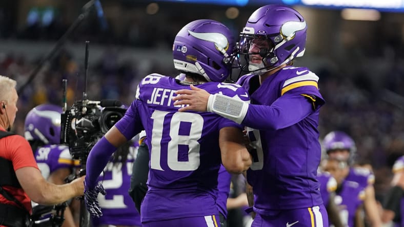 Justin Jefferson - JJ McCarthy - Minnesota Vikings at Dallas Cowboys