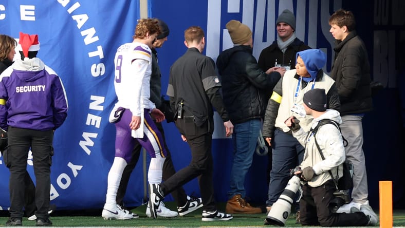 JJ McCarthy - Minnesota Vikings at New York Giants