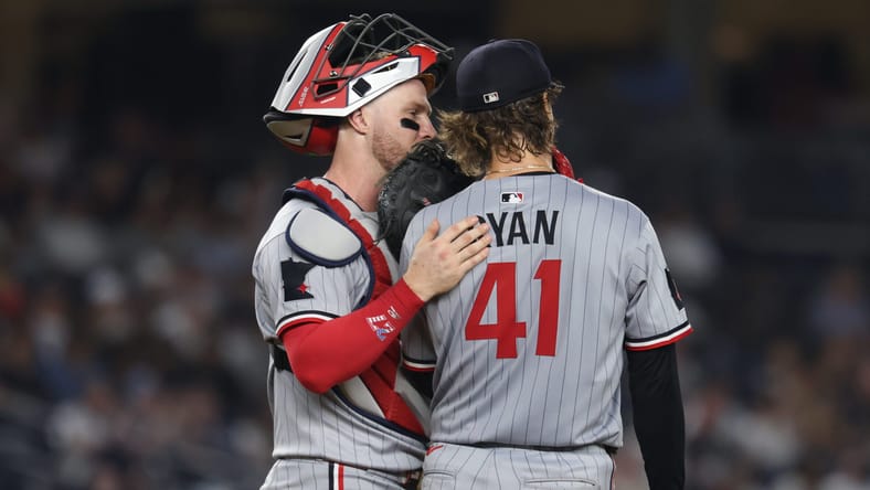 Ryan Jeffers and Joe Ryan - Minnesota Twins
