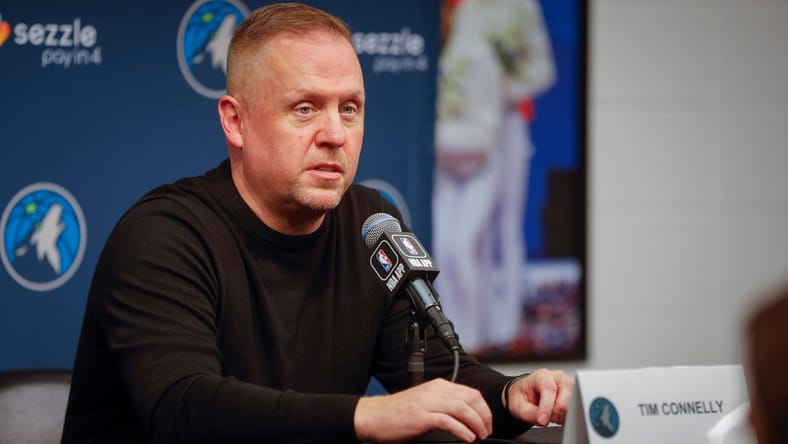 Tim Connelly - Minnesota Timberwolves-Media Day