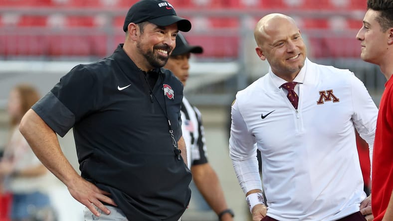 PJ Fleck and Ryan Day: Minnesota at Ohio State