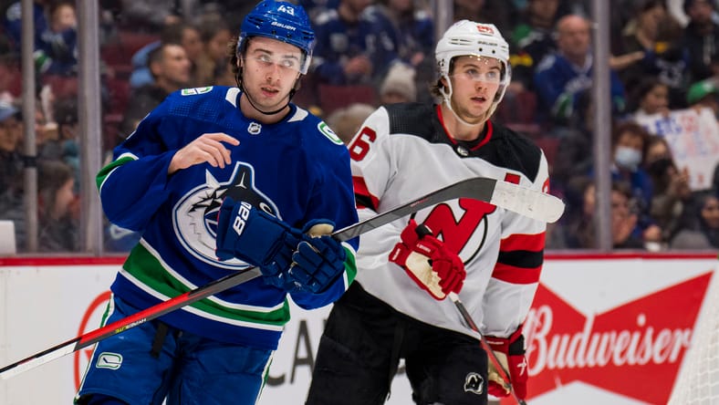NHL: New Jersey Devils at Vancouver Canucks