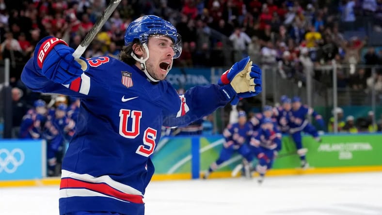 Minnesota Wild defenseman Quinn Hughes - Team USA - 2026 Winter Olympics