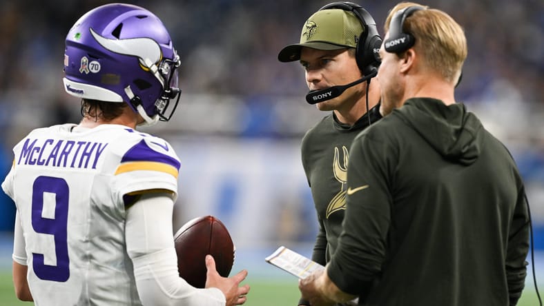 JJ McCarthy : Minnesota Vikings coaches
