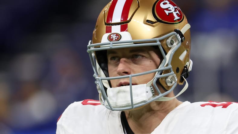 Mac Jones : San Francisco 49ers at Indianapolis Colts