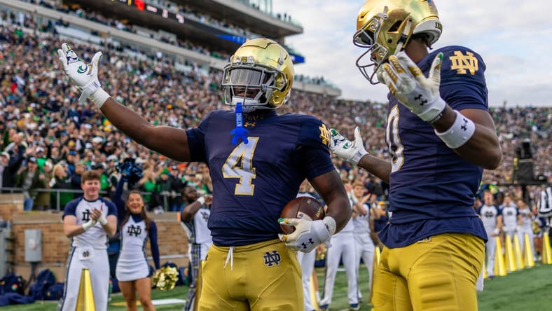 Rumored Minnesota Vikings draft target Jeremiyah Love - Notre Dame