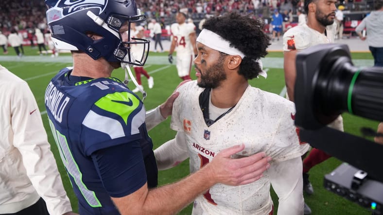 New and former Minnesota Vikings quarterbacks, Kyler Murray and Sam Darnold
