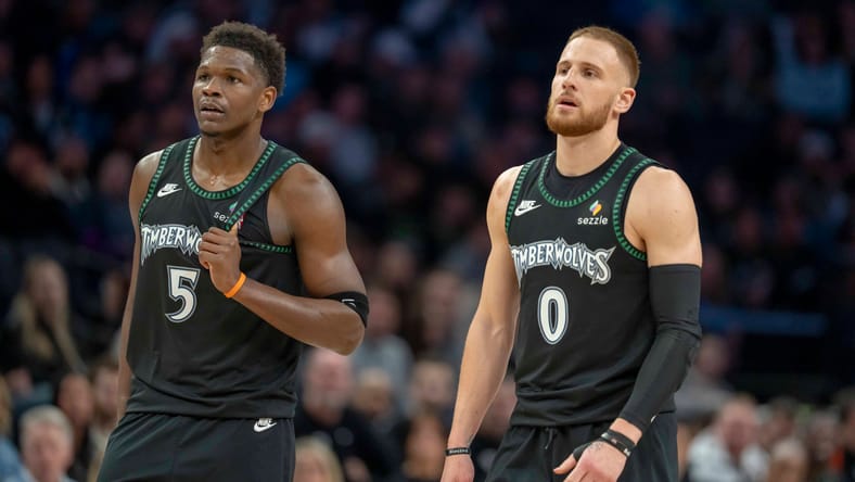 Anthony Edwards and Donte DiVincenzo - Minnesota Timberwolves