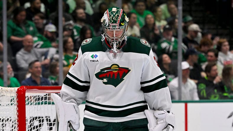 Filip Gustavsson - Minnesota Wild at Dallas Stars